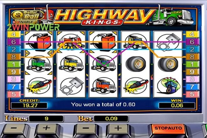 Highway Kings slot game Mega888 — RTP 97.0% big road wins