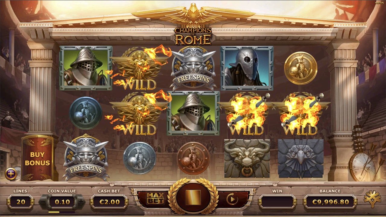 Rome slot game Mega888 — RTP 96.5% tema kerajaan Rom